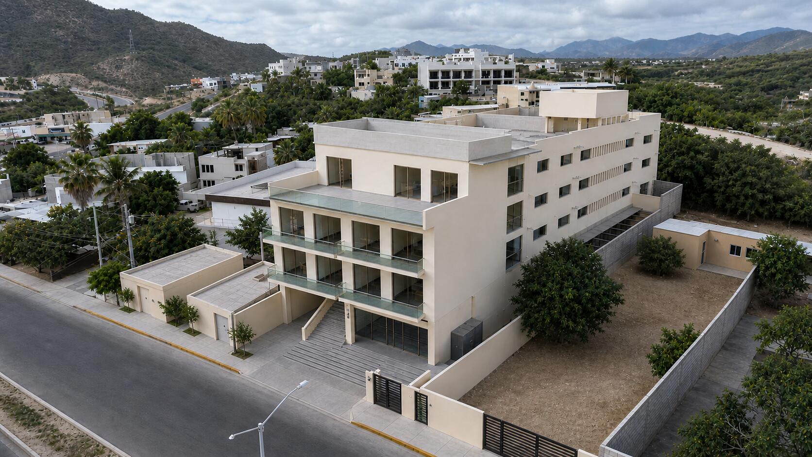 Los Cabos Belposto Belposto Residencial is a high-end development that redefines the lifestyle in San José del Cabo. Take advantage of SJD's prime location with the most affordable price in the area, within an exclusive complex of only 20 apartments. Unit 204 features 2 bedrooms, 2 full bathrooms, a laundry area, kitchen, dining room, living room and balcony. All units come with 2 parking spaces and luxurious amenities, such as a panoramic pool on the rooftop with an exclusive social area, a fully equipped gym, a furnished business center, and a prime location close to all essential services. for sale