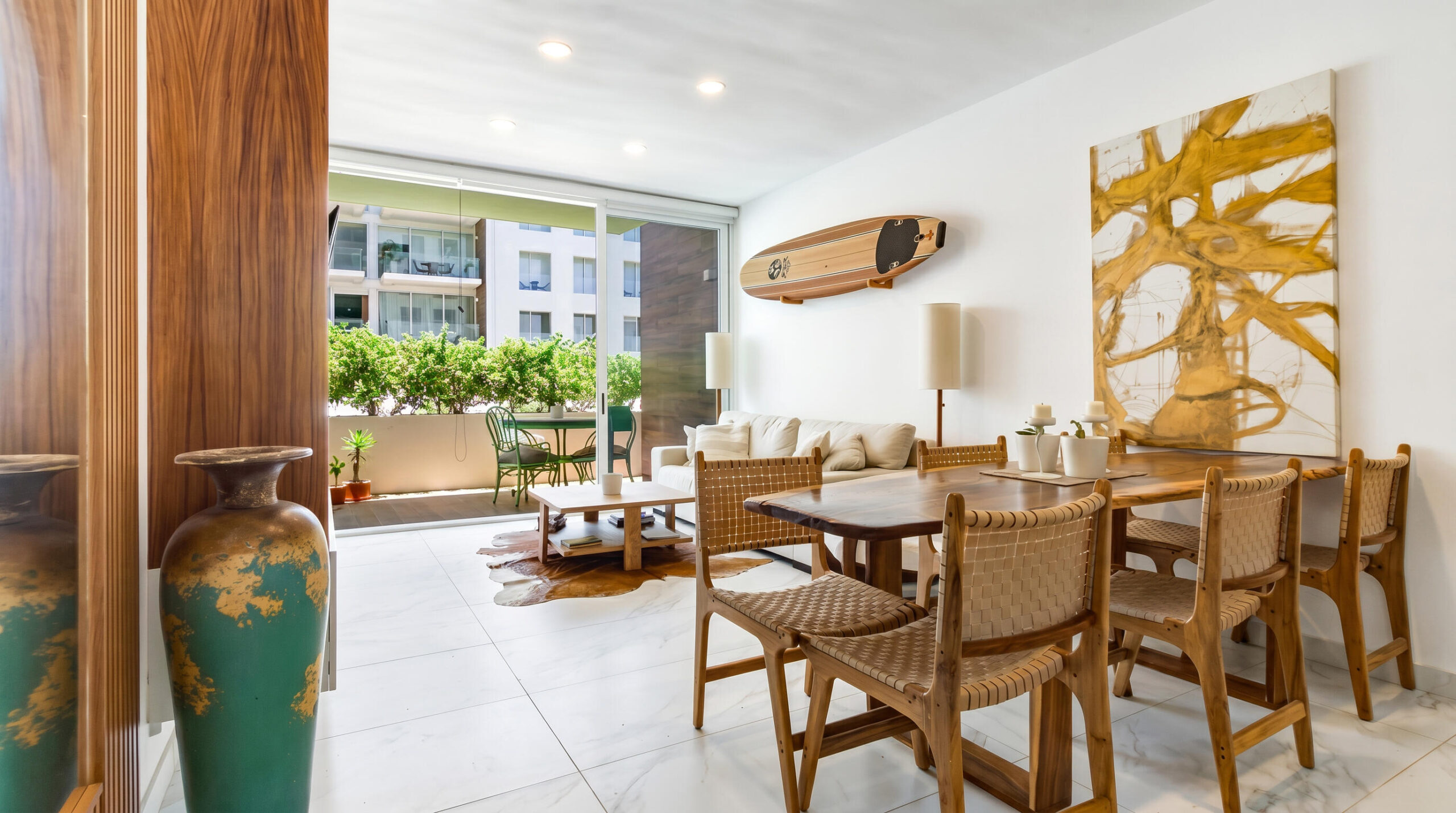 Los Cabos Marea Los Cabos It is hard not to love this perfect combination of style and location in this beautifully furnished 2-bedroom, 2-bathroom condo situated in the heart of Cabo San Lucas. Designed for modern living, this residence offers an open-concept layout, quality finishes, and abundant natural light throughout. The best feature of this unit is the oversized patio located on the pool deck. Residents enjoy peace of mind along with access to features designed for relaxation and convenience. Whether as a full-time residence, vacation getaway, or rental property, this condo offers versatility and strong appeal. Step outside and you're just moments away from Cabo's vibrant restaurants, lively bars, boutique shops, supermarkets, the Marina and walking distance to the most popular Beach in Los Cabos El Medano for sale