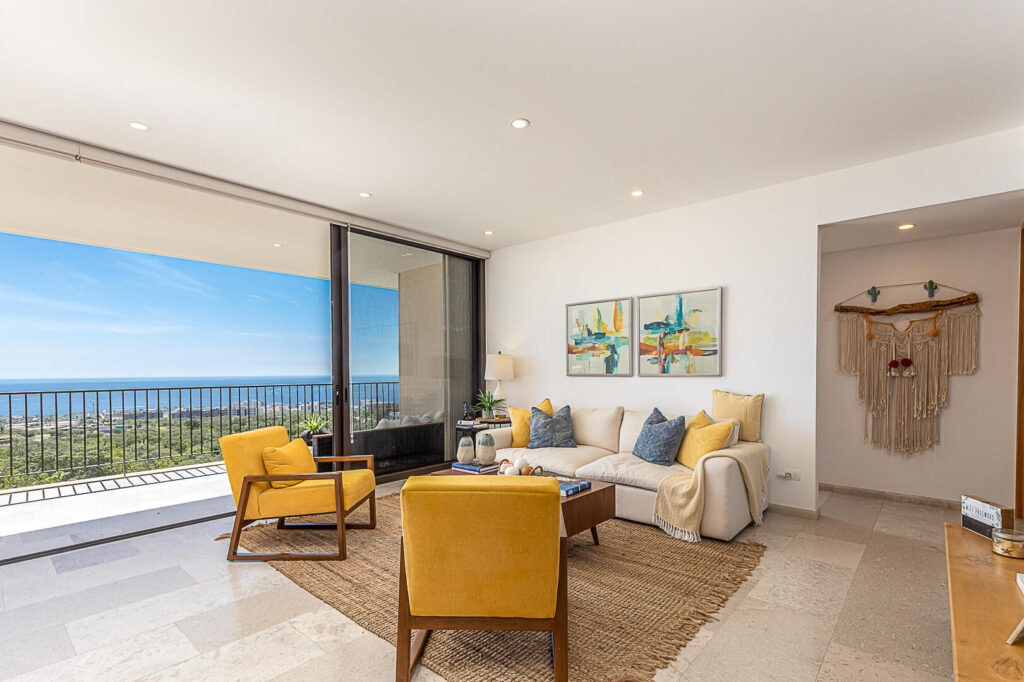 Los Cabos Vista Mare Condo for sale at Vista Mare, Cabo San Lucas, located on the second level with ocean and mountain – Biggest PH Cuatrovientos, Cabo Corridor, Cabo Corridor, BS