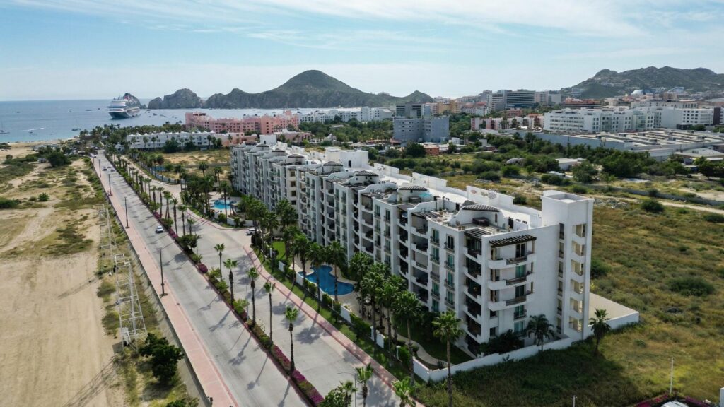Los Cabos Vista Vela Iii Exceptional opportunity to own a turnkey, beautifully furnished 3-bedroom, 3-bathroom ground-floor condo in the highly sought-after Vista Vela development. This bright, open-concept condo features a spacious living area adorned custom built-ins, seamlessly transitioning into a fully accessorized kitchen complete with a breakfast bar--perfect for entertaining. The generously sized bedrooms boasts private ensuite bath, offering ultimate comfort and privacy for guests. Step out onto your private terrace to enjoy direct, seamless access to the sparkling resort-style pool. Unmatched in convenience and walkability, this prime location places you steps from popular local restaurants, trendy coffee shops, and grocery stores, while remaining just minutes from the beach, vibrant downtown, & marina. Situated within the premier Vista Vela community, this property offers a family and pet-friendly environment enveloped in lush landscaping and protected by 24-hour onsite security with secured access. Residents enjoy resort-style amenities including 3 pristine pools, a fully equipped gym, pickleball courts, a children's play area, dedicated barbecue areas, a cozy firepit, and an expansive community space perfect for hosting larger gatherings. Whether you are seeking a lucrative short-term or long-term rental property with incredible income potential or a turnkey dream home ready for immediate move-in, this rare ground-floor oasis delivers the ultimate Cabo lifestyle.Oportunidad excepcional para adquirir un condominio llave en mano, bellamente amueblado, de 3 recámaras y 3 baños en planta baja en el codiciado complejo Vista Vela. Este luminoso condominio de concepto abierto cuenta con una espaciosa sala de estar con muebles empotrados a medida, que se integra a la perfección con una cocina totalmente equipada con barra de desayuno, ideal para recibir invitados. Las recámaras, de generosas dimensiones, cuentan con baño privado, ofreciendo máxima comodidad y privacidad para los huéspedes. Salga a su terraza privada y disfrute de acceso directo a la espectacular piscina estilo resort. Con una ubicación privilegiada que le brinda una comodidad inigualable y fácil acceso a pie, se encuentra a pocos pasos de populares restaurantes locales, cafeterías de moda y supermercados, a solo minutos de la playa, el vibrante centro de la ciudad y el puerto deportivo. Ubicada en la exclusiva comunidad de Vista Vela, esta propiedad ofrece un ambiente familiar y acogedor para mascotas, rodeado de exuberantes jardines y con seguridad las 24 horas y acceso controlado. Los residentes disfrutan de comodidades estilo resort, que incluyen 3 piscinas impecables, un gimnasio totalmente equipado, canchas de pickleball, un área de juegos para niños, zonas de barbacoa, una acogedora fogata y un amplio espacio comunitario ideal para celebrar grandes reuniones. Ya sea que busque una propiedad de alquiler rentable a corto o largo plazo con un increíble potencial de ingresos o... – Camino del Colegio, Cabo San Lucas, BS